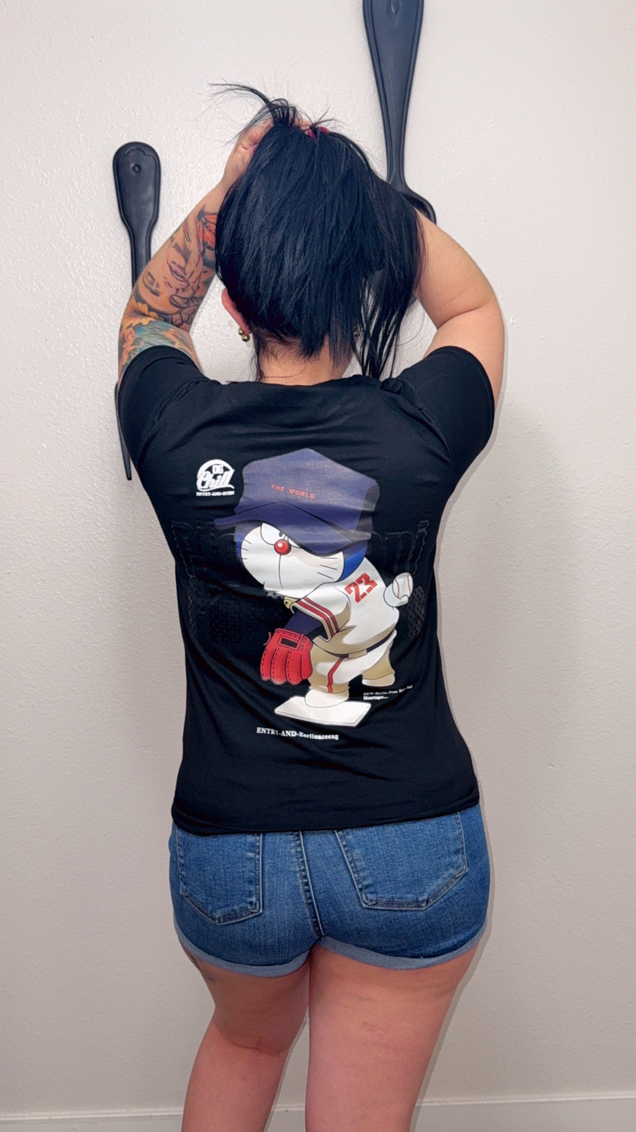 Unisex Cartoon Baseball Graphic T-Shirt – Fun and Sporty Vibes