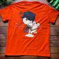 Unisex Cartoon Baseball Graphic T-Shirt – Fun and Sporty Vibes