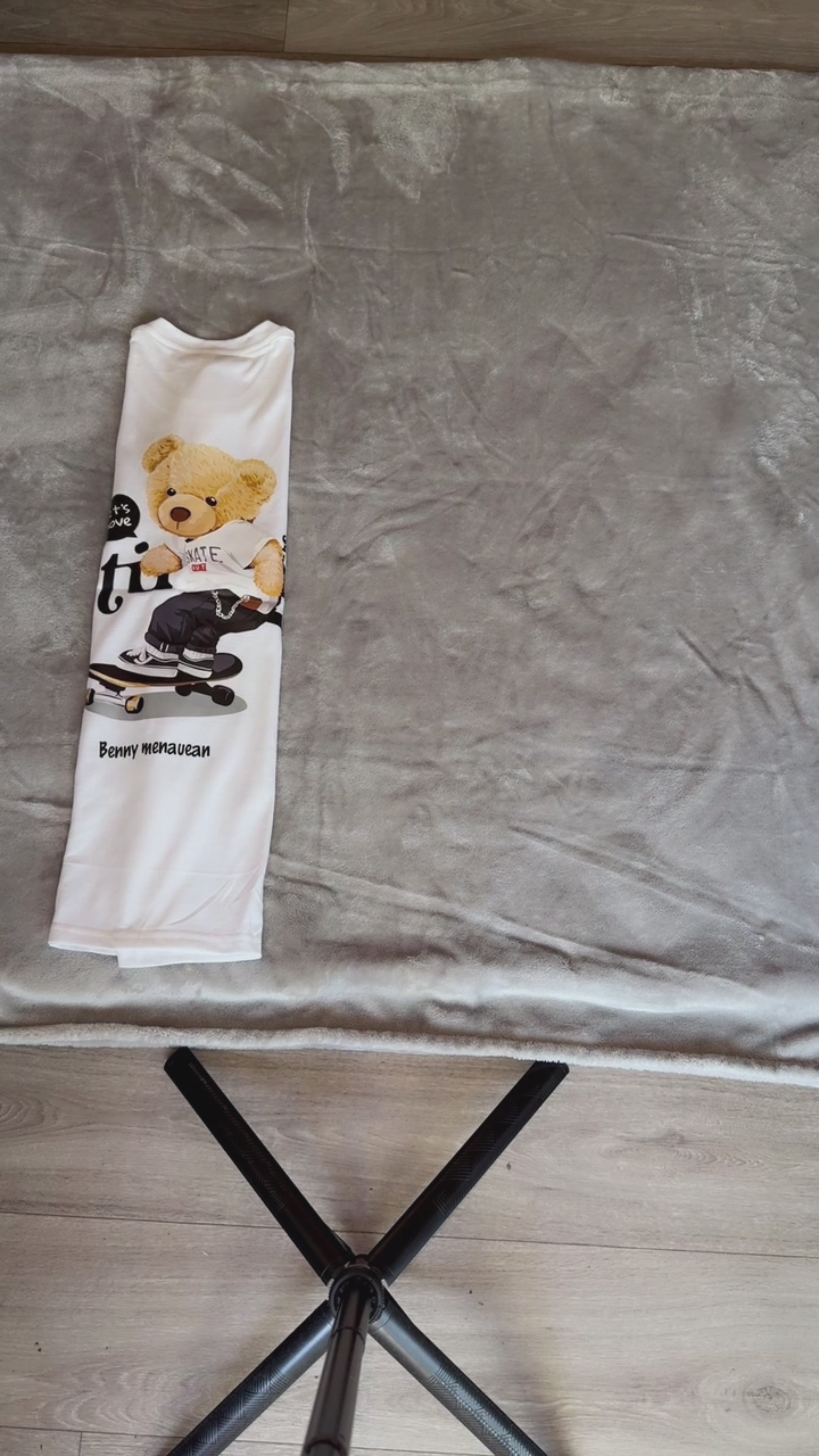 Unisex Teddy Bear Graphic T-Shirt – Casual Street Style